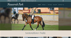 Desktop Screenshot of nawarrahpark.com